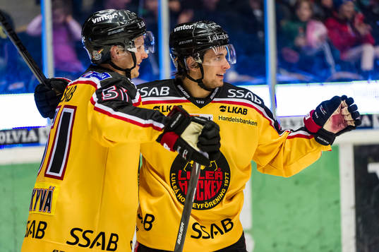 Luleås Kristian Näkyvä gör det andra målet