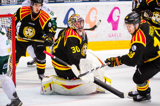Brynäs målvakt Johan Holmqvist
