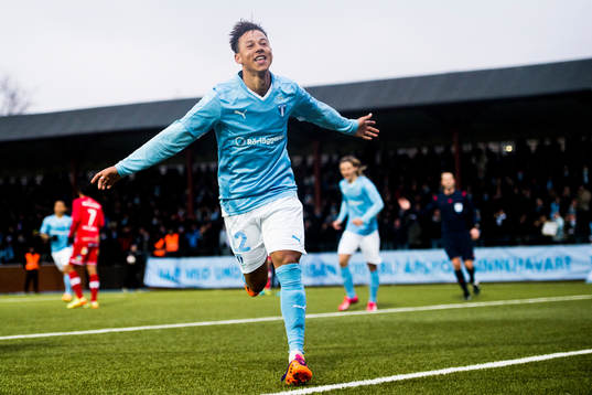 Malmö FFs Tobias Sana jublar