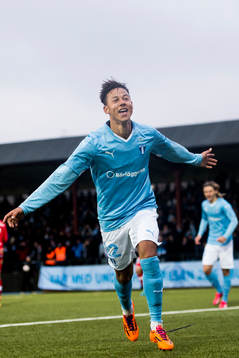 Malmö FFs Tobias Sana jublar