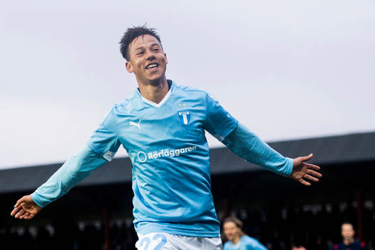 Malmö FFs Tobias Sana jublar