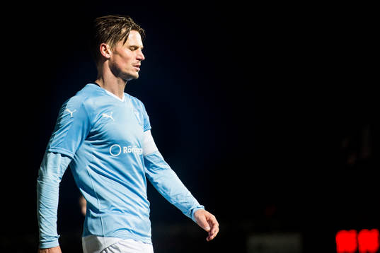 Malmö FFs Markus Rosenberg deppar
