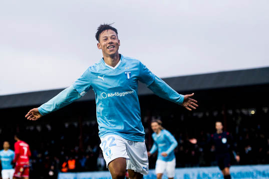 Malmö FFs Tobias Sana jublar
