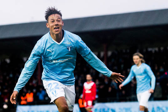 Malmö FFs Tobias Sana jublar