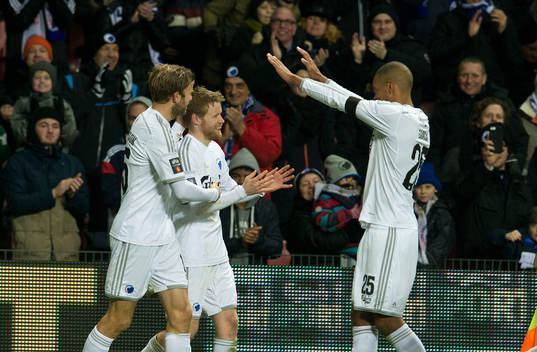 Mikael Antonsson, FCK Tom Høgli, FCK og Mathias Zanka