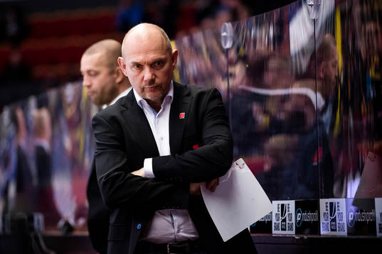 Örebros huvudtränare Kent Johansson deppar