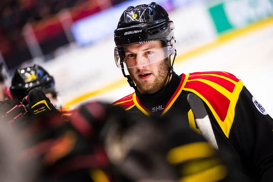 Brynäs Niclas Andersén jublar