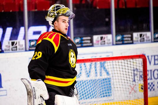 Brynäs målvakt Bernhard Starkbaum