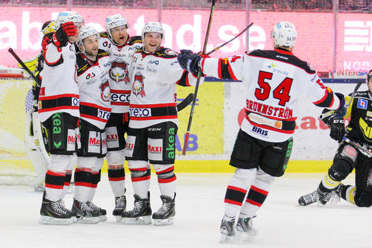Malmös Fabian Brunnström jublar