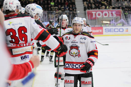Malmös Frederik Storm jublar
