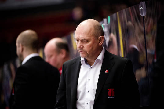 Örebros huvudtränare Kent Johansson deppar