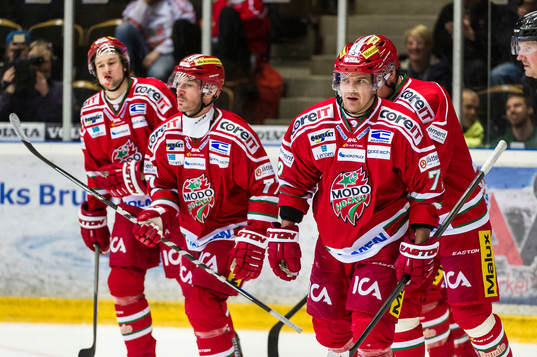 Modos Travis Roche gör sitt första mål med Juha-Pekka