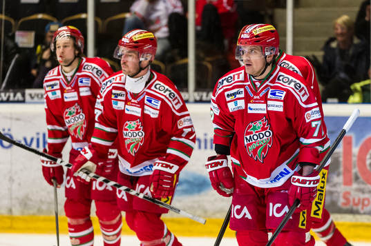 Modos Travis Roche gör sitt första mål med Juha-Pekka