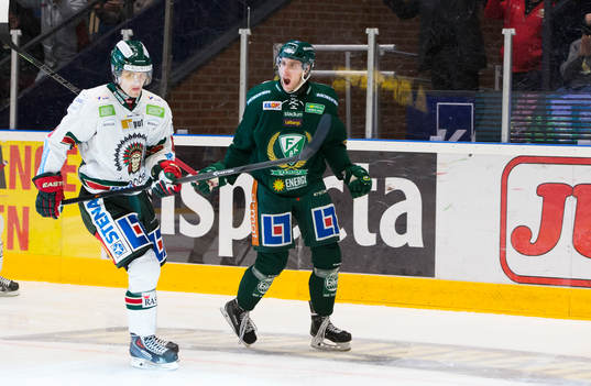 Färjestads Per Åslund kvitterar till 3-3
