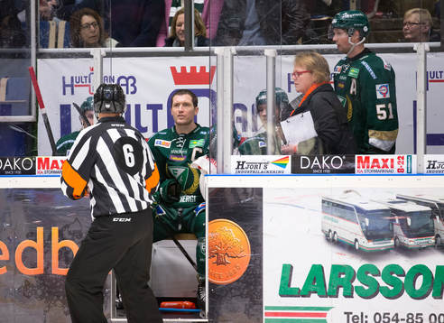 Färjestads Per Åslund, Ole-Kristian Tollefsen, Johan