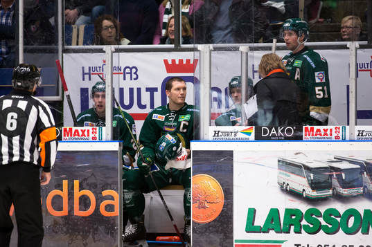 Färjestads Per Åslund, Ole-Kristian Tollefsen, Johan
