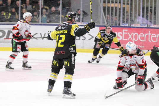Västerås Fredrik Johansson jublar
