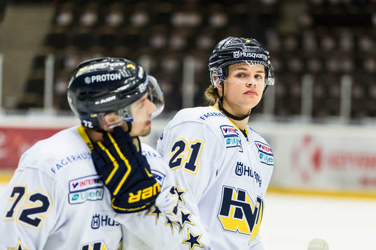 s Malte Strömwall gör sitt andra mål i HV71:s färger
