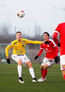 Falkenbergs Gustaf Nilsson och Kalmars Romário Pereira