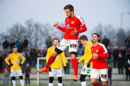 Kalmars Filip Sachpekidis jublar