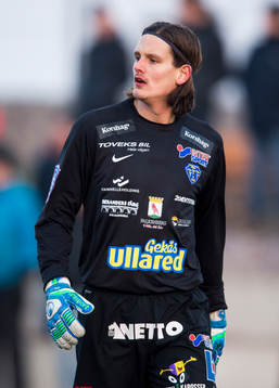 Falkenbergs målvakt Otto Martler