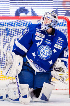 Leksands målvakt Joakim Lundström