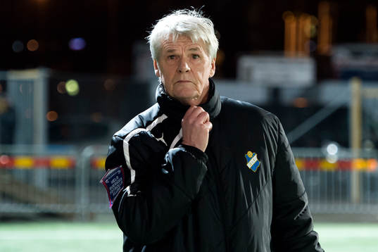 Östers tränare Karl-Gunnar Björklund