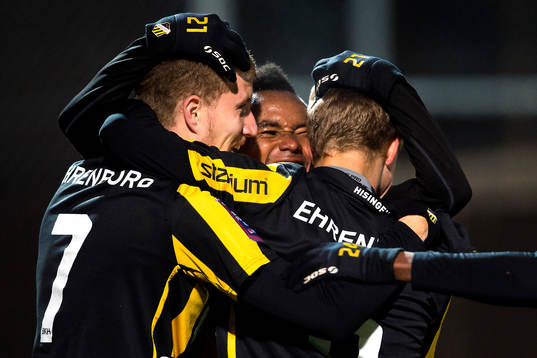 Häckens Simon Gustafson, Nasiru Mohammed och Joel
