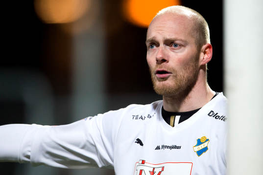 Östers målvakt Rasmus Rydén