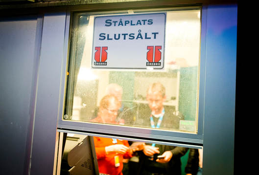 Slutsålt en timma innan match i Behrn Arena innan