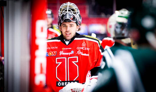 Örebros målvakt Johannes Jönsson
