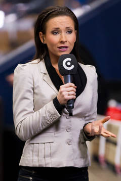 Cmores programledare och reporter Camilla Nordlund