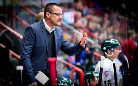 Färjestads Färjestads tränare Tommy Samuelsson