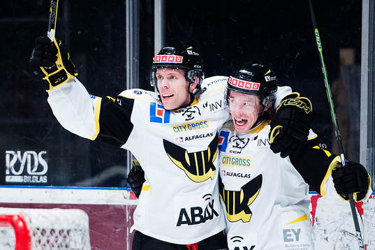 Västerås Fredrik Johansson och Brock Montpetit
