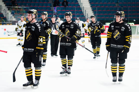s Johan Andersson, Eric Norin och Jonathan Andersson deppar