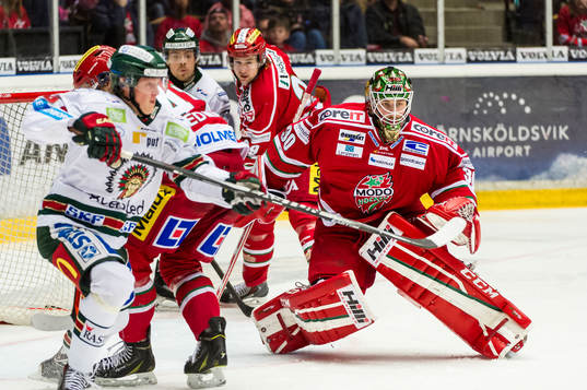 Modos målvakt Linus Ullmark