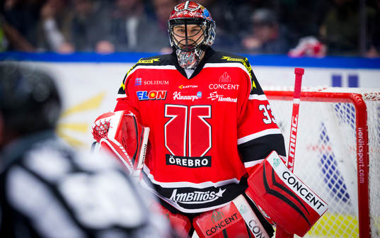 Örebros målvakt Julius Hudacek