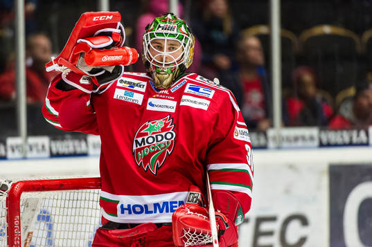 Modos målvakt Linus Ullmark