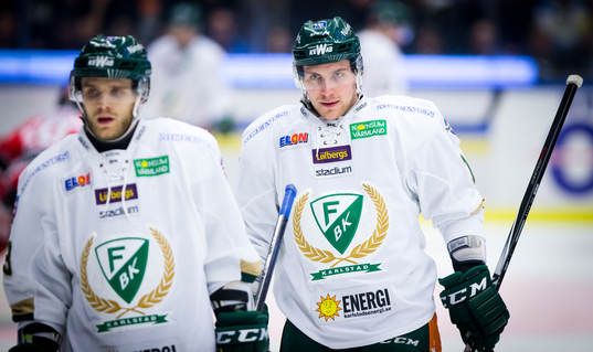 Färjestads Shawn Lalonde deppar