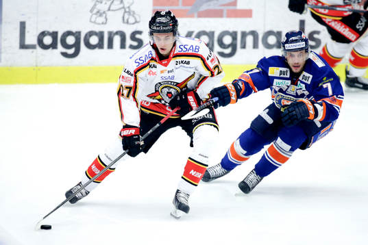 Luleås Daniel Zaar och Växjös Jeff Tambellini