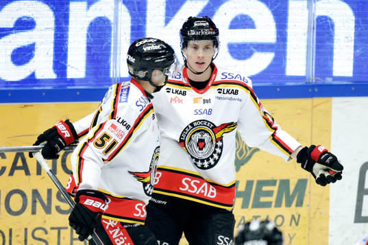 Luleås Peter Cehlarik jublar
