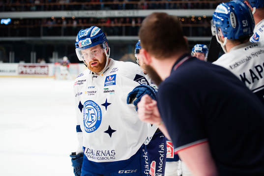 Leksands Mattias Ritola jublar