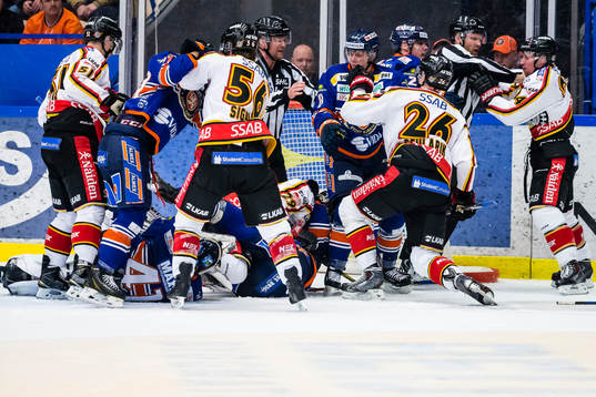 Stort slagsmål