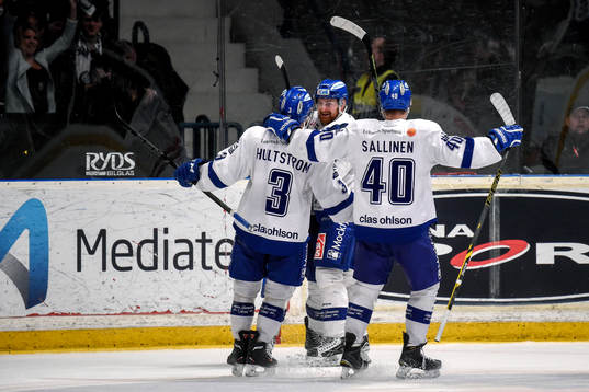 Leksands Robin Gartner jublar