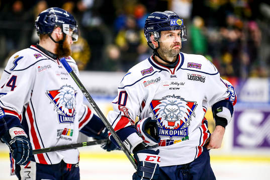 Linköpings Jeff Taffe deppar