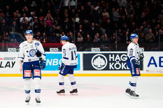 Leksands spelare deppar