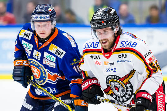 Växjös Tuomas Kiiskinen och Luleås Jonathan Sigalet