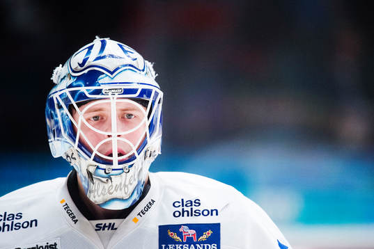 Leksands målvakt Oscar Alsenfelt