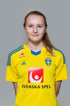 Johanna Antti som spelar i F16/99-landslaget