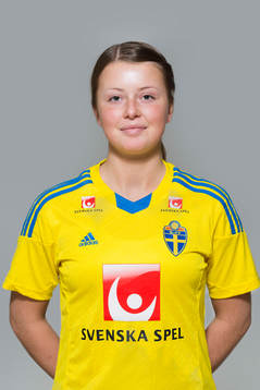 Frida Hallén  som spelar i F16/99-landslaget